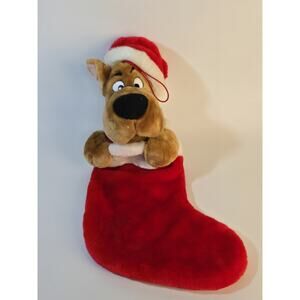Gemmy Cartoon Network Singing Talking Scooby Doo Christmas Stocking works 2003